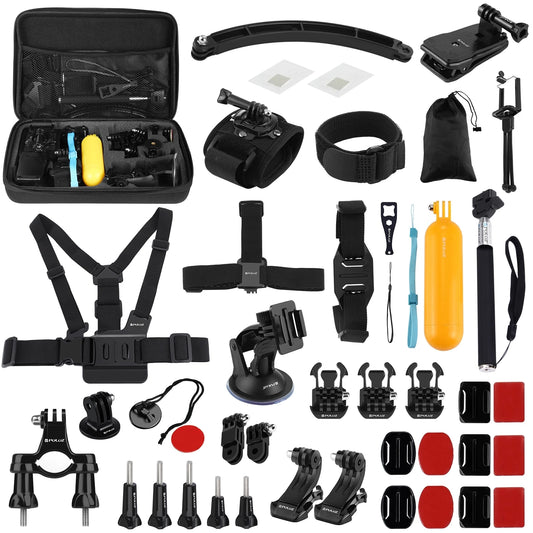 50 in 1 Action Camera Accessories Kits for GoPro/ Insta360/ DJI and Other Action Sport Cameras