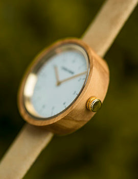 Simple Dial Wood Watches Quartz Wristwatch Mother's Day