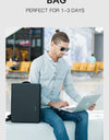 Business Backpack Men's Anti-Theft Computer Bag Big Capacity 14.1 Inch Laptop Bagpack Men Elegant Waterproof