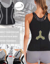 Neoprene Waist Trainer Corset Slimming Vest Sweat Sauna Suit Tank Top Curves Body Shaper for Weight Loss Shapewear