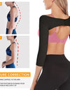 Women Shapewear Arm Shaper Back Shoulder Corrector Humpback Prevent Arm Control Correct Posture Slimming Underwear Body Shaper
