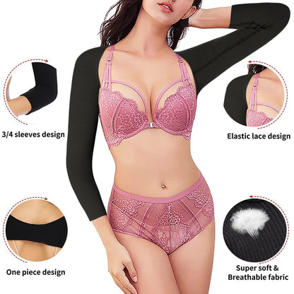 Women Shapewear Arm Shaper Back Shoulder Corrector Humpback Prevent Arm Control Correct Posture Slimming Underwear Body Shaper