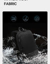 Business Waterproof 15.6" Laptop Backpack Fashion Male Classic Fashion Travel Moto&Biker Light Scalable Shoulder Bags