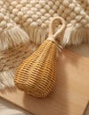 Handmade Rattan Rattles Educational Toys for Kids Crib Mobile Hand Bell Baby Accessories Infant Sensory Toy Baby Teether GIfts
