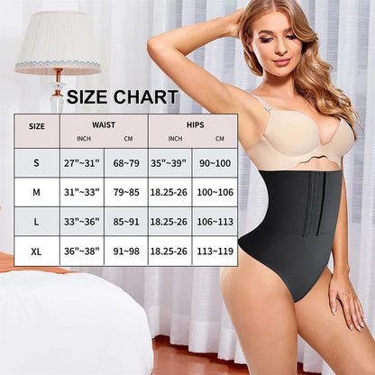 Tummy Control Panties for Shapewear Butt Lifter Thong High Waist Trainer Corset Slimming Body Shaper Underwear