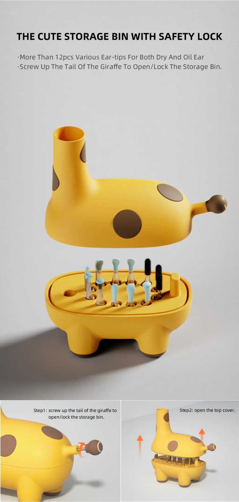 D3 Pro  Use Smart Visual Earpick Ear Cleaner Earax Removal Tool 8.0 MP Camera Otoscope Waterproof  Endoscope