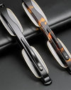 TR90 Reading Glasses Men 360 Degree Rotation Presbyopia Eyewear Folding Eyeglasses Readers With Case