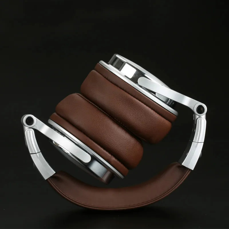 Foldable Over-Ear Wired Headphone For Phone Computer PC Professional Studio Pro 30 50 Monitor DJ Headset Gaming Earphone