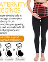 Maternity Leggings Over The Belly Pregnancy Pants High Waist Belly Support Tights for Mothers Pregnant Women Body Shaping Pants
