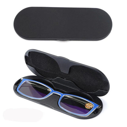 Thin Blue Light Blocking Reading Glasses Eyeglasses Men Women Portable Glasses Farsightedness With Phone Case +3.5+4