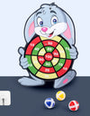 Children Sticky Ball Dart Target Board Cartoon Throw Ball Target Sticky Ball Board Interactive Educational Toy Christmas Gift