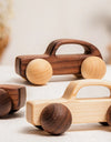 Wooden Child Block For Babies BPA Free Organic Beech Animal Shape Baby Toy Car Montessori Toys Brain Game Handmade Crafts Gifts