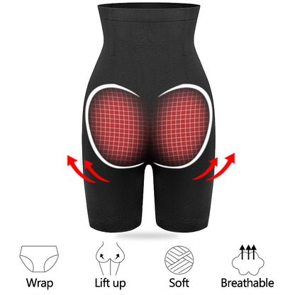 Women Shapewear High Waist Trainer Tummy Control Shorts Slimming Body Shaper Butt Lifter Safety Boyshorts Corrective Underwear