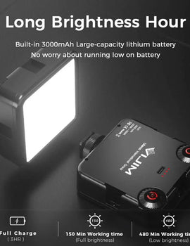 Mini LED Video Light On Camera Photo Studio Lighting Soft Diffuser Tiktok Youtube Livestream Vlog Light