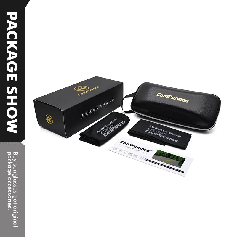 UV400 Polarized Photochromic Driving Sunglasses for Men and Women