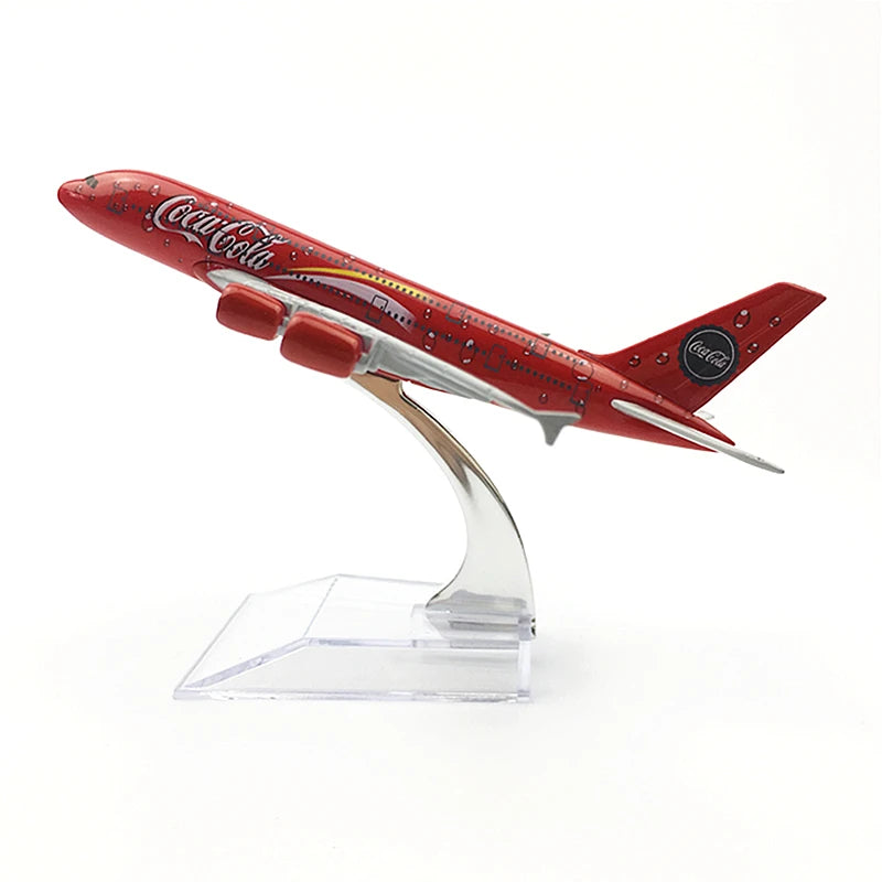 16CM COLA Airlines Airbus A380 Aircraft Model