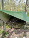 Portable Outdoor Camping Hammock with Mosquito Net High Strength Parachute Fabric Hanging Bed Hunting Sleeping Swing