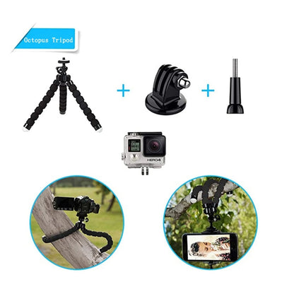 17 In 1 Action Camera Accessories Combo Kits For GoPro HERO10 9 8 Black 7 6 5 4 3 2 1/ DJI Osmo Action And Other Action Cameras