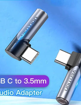 Type C to 3.5 Jack Female Earphone Aux Connecter USB Type C to Jack 3.5 mm Adapter for Xiaomi Honor Huawei P40 mate 30