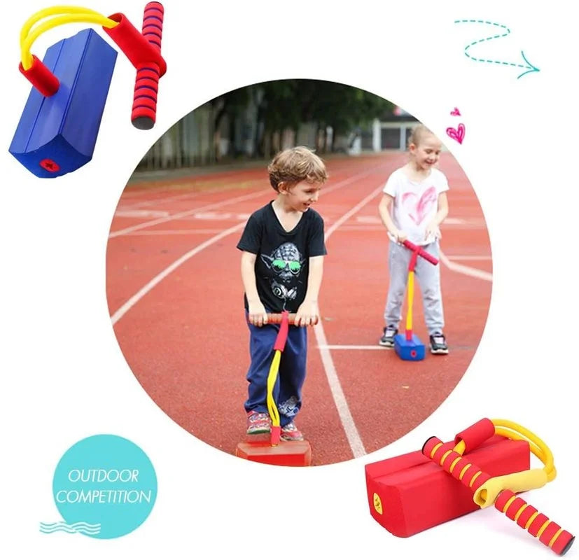 Gifts for 3+Old Boys Girls Foam Pogo Jumper for  Outdoor Toys for Autistic  Toys Fun Toys Presents for Girls Autism Toys