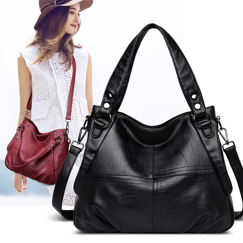 Handbags Luxury Designer Crossbody Bags Large Capacity Casual Shoulder Messenger Bags Pu Leather Tote Bag