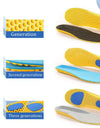 Memory Foam Insoles For Shoes Sole Mesh Deodorant Breathable Cushion Running Insoles For Feet Man Women Orthopedic Insoles