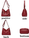 Shoulder Crossbody Bags for Women High Quality Soft Pu Leather Messenger Bag for Girls Purse And Handbags