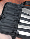 5 Pocket Oxford Knife Bag Portable Travel Kitchen Carving Paring Chef Knives Carry Case Package Storage Roll Bag Pouch Organizer