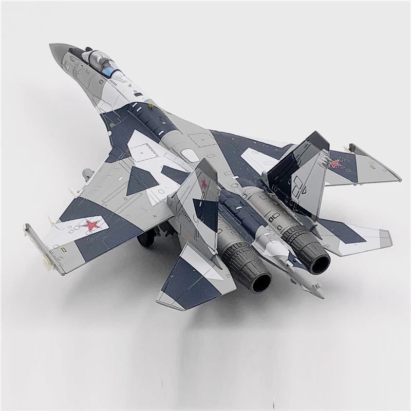 Russian Air Force Su-35 Fighter Aircraft Model