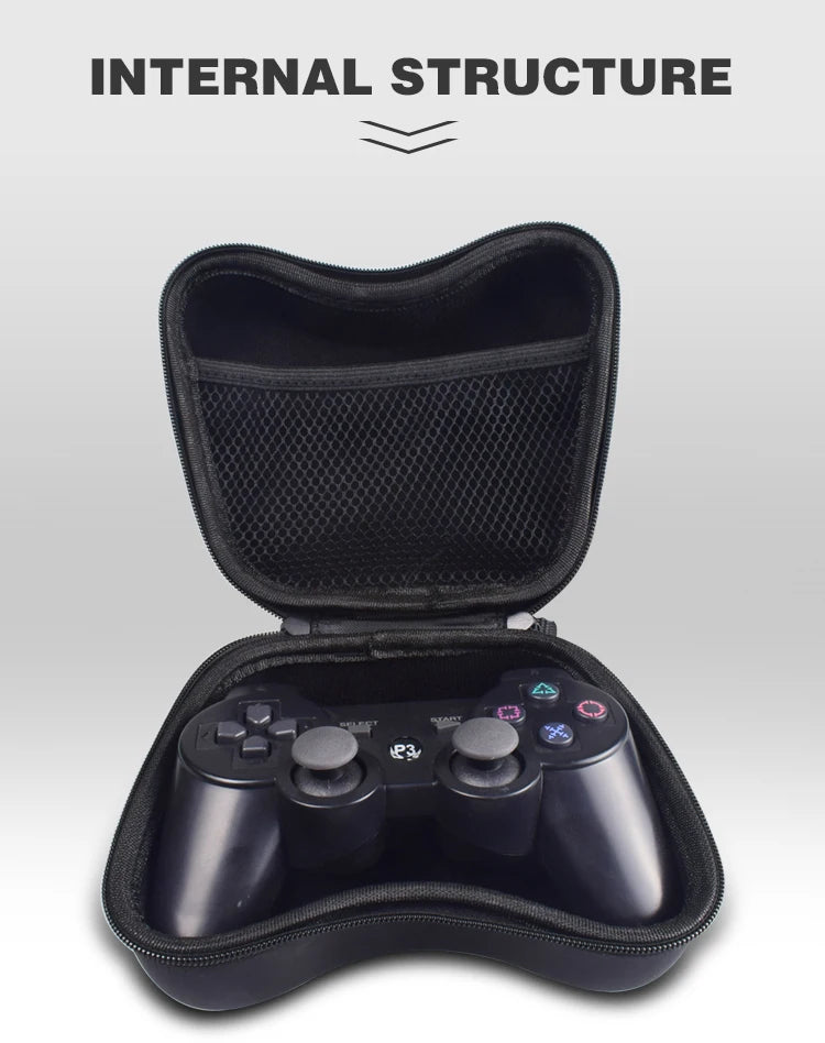Portable Hard Carrying Case for Xbox, PS, and Switch Controllers – Travel Protective Storage Bag