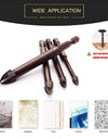 Cross Hex Tile Glass Drill Bits Set Titanium Coated Power Tools Accessories  for Glass Ceramic Concrete Hole Opener