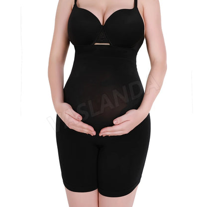 Maternity Shapewear for Under Dresses Pregnant Women Shorts Seamless Pregnancy Underwear Over Belly Support Panty Short Pants