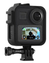 Shockproof Side Frame Mount Protective Case for GoPro Max Housing Shell with Base & Long Screw Action Camera Accessories