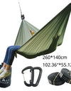 Parachute Hammock Outdoor-Furniture Sleeping-Hamaca Survival Garden Camping Travel Leisure