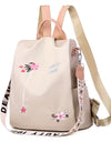Waterproof Oxford Backpack Fashion Anti-theft Women Backpacks Print School Bag High Quality Large Capacity Backpack