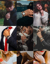 Watch Real Wood Wristband Wristwatches With Roman Numerals in Bamboo Box