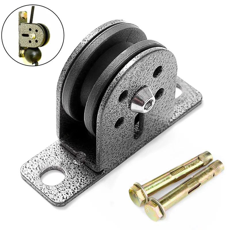 Fitness Stainless Steel Bearing Pulley Load for Lifting Workout DIY Equipment Gym Cable Silent Wheel Home Gym Sport Accessories