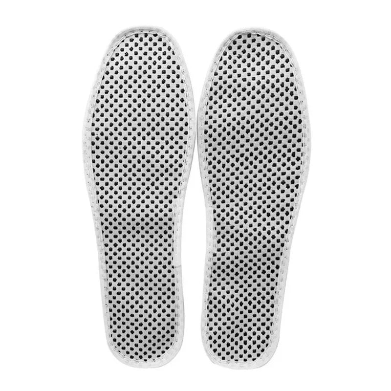 1Pair Magnetic Therapy Insoles Transparent Weight Loss Slimming Insole Massage Foot Care Shoe Pad