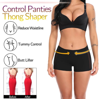 Women Butt Lifter Panties Enhancer Tummy Control Body Shaper Underwear Briefs Push Up Panty Open Hip Booty