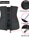 Latex Rubber Waist Trainer Body Shaper Women Hook Zipper Bustiers Waist Cincher Tops Slimming Shapewear Girdle Slim Belt