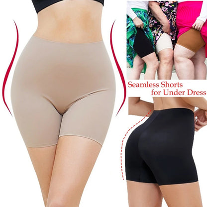 Anti Chafing Underwear for Women Seamless Boy shorts Panties Smooth Slips Shorts  Under Dress Tummy Control Shapewear