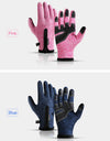 Outdoor Winter Riding Gloves Warm Touchscreen Wear Resistant Non-slip Zipper Cycling Motorcycle Gloves Men Hiking Working