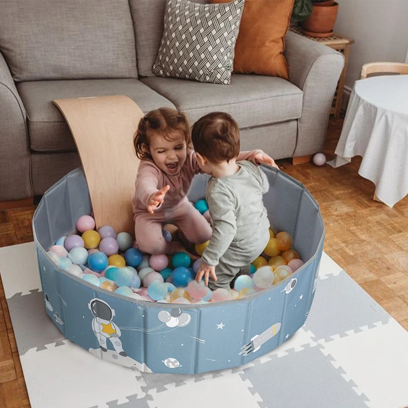 Let's Make Foldable Dry Pool Baby Indoor Ocean Ball Pit Playpen Children Ball Pool Playground Toys Portable Kids Birthday Gift