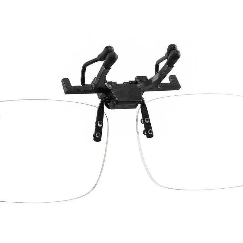 Magnifying Clip On Glass Rimless Lenses Reading Glasses Men Reading Sunglasses With Diopter Magnifier Lenses With Box