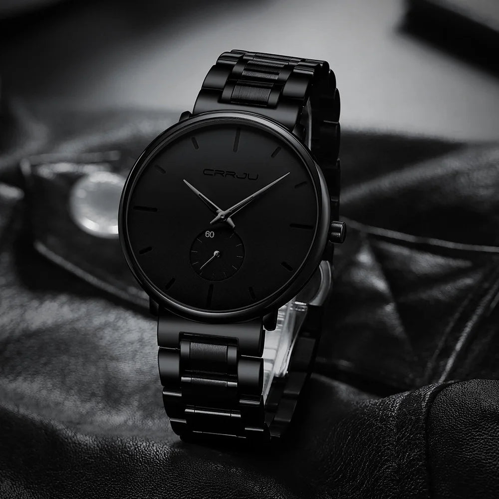 Watches Stainless Steel Men's Wrist Watch Casual Luxury Waterproof Sport Watch for Men Quartz Watch Relogio Masculino