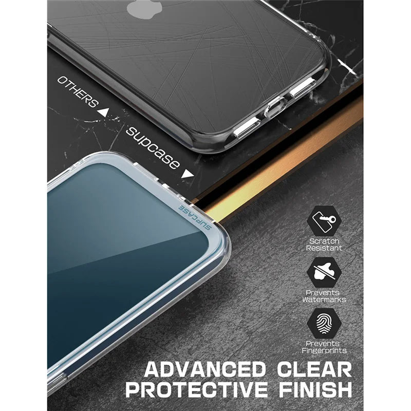For iPhone 12 Pro Max Case 6.7 inch (2020 Release) UB Style Premium Hybrid Protective Bumper Case Clear Back Cover Caso