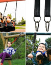 Lighten Up Tree Swing Straps Hammock Polyester Hanging Rope Adjustable Swing Hooks Strap Garden Accessories Outdoor Family Camp