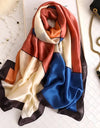 Women Summer Silk Scarves Shawl Lady Wrap Soft Female Echarpe Designer Beach Stole Bandana foulard muffler