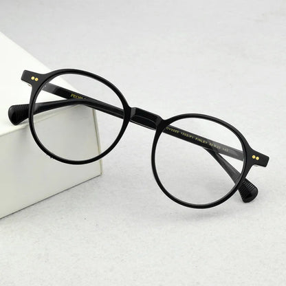 Classic OV Brand Design Glasses Frame Acetate Retro Prescription round Eyeglasses Optical Myopia spectacle frames