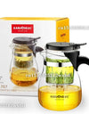 TP-757 Art Tea Cup Mug & Tea Pot 700ml Glass Teapot Maker Press Tea